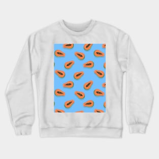 Papaya Pattern Crewneck Sweatshirt